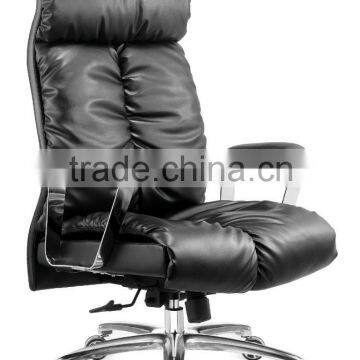 Swivel ergonomic office high quality leather chair for office table