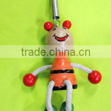 New Wooden Toy Wood Puppet Handwork doll