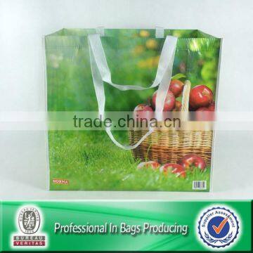 Lead free Recycled Bottle Fabric Reusable Bag Supermarket