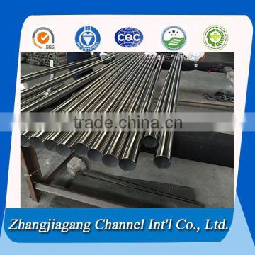 430 stainless steel pipe with high luster and high rigidity