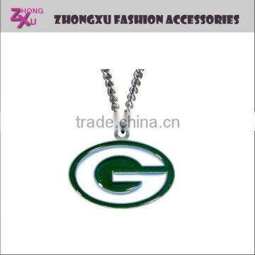 new custom sport NFL American football team Green Bay Packers pendant necklace jewelry