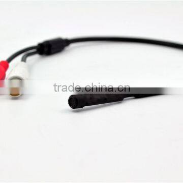 Mini High-fidelity Acoustic CCTV Microphone and Beautiful Sound System ( Two Head and Sheltered) GK-601A photo-3