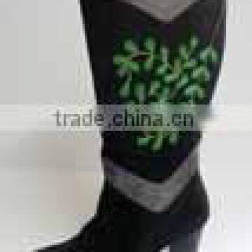 2014-15 Distressed Leather Cowgirl Boots - Snip Toe