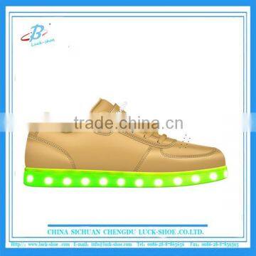 2016 Hot sale Color Changing Good Pattern Child Led Shoes