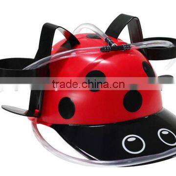 wholesale Unisex PP Plastic Custom Beer Helmet Drinking Hat with Adjustable Internal Strap EN71