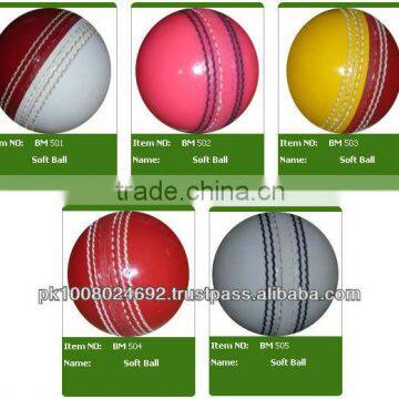 Cricket ball soft ball