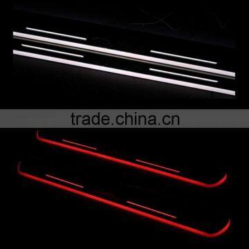 2015 led door sill scuff plate for toyota led door sill plate for toyota rav4 2014