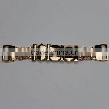 Antique Arrows Connected Gold Chian for Colthes or Bags or Shoes photo-3