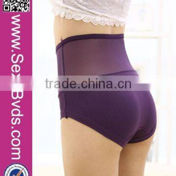 2015 New Hot Sale Breathable High Waist Women Panties Purple photo-4