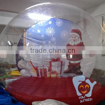 Customize Giant Inflate Snow Globe Christmas