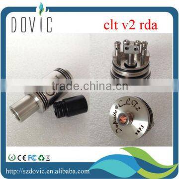 wholesales 2014 Alibaba express unique design atomizer CLT V2 rda/clt v2 plus/clt v3