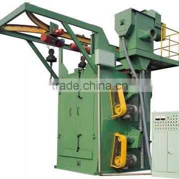 Q37 Single hook shot blasting machine/Spinner hanger shot blast machine