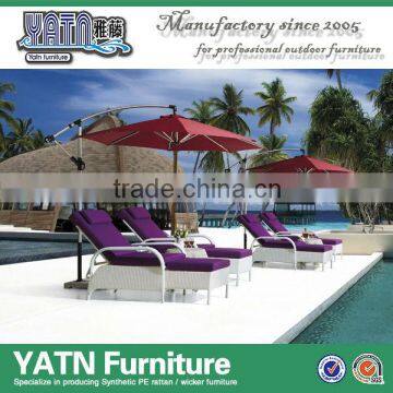 New style aluminum rattan cheap beach chair