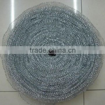 Galvanized wire mesh scourers