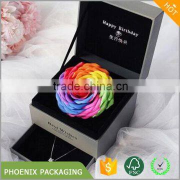 Elegant high ending jewelry gift packaging box