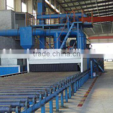 Steel plate Shot blasting machine, steel plate shot blasting line