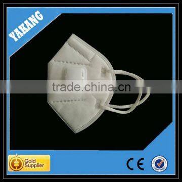 Non-woven Fabric and C-shaped PM2.5 Valve Mask With White Bags