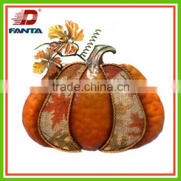 Nice Autumn Festival metal pumpkin for decoration