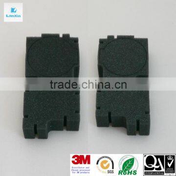 Laser cutting precise sponge part for assembly