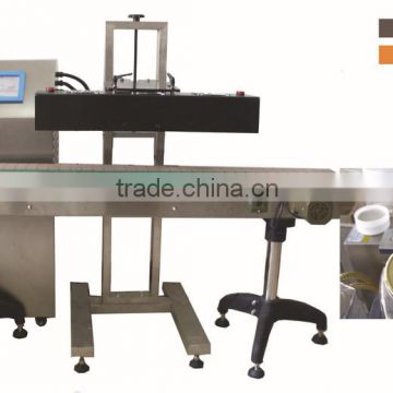 pet bottle aluminum foil sealing machine