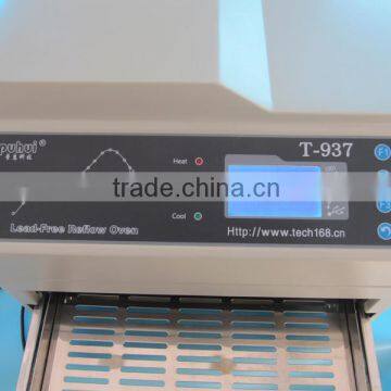 Desktop Reflow Oven, Lead Free Soldering Machine, Puhui T-937, photo-2