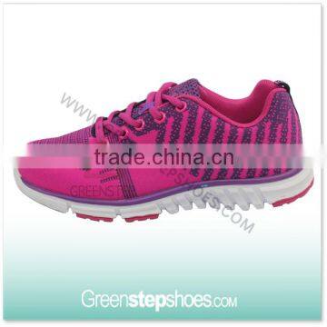 China Women Flyknit Uppers Running Shoes