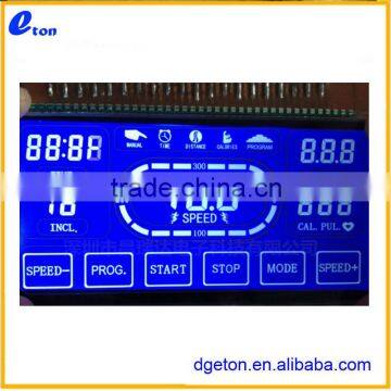 LCD display for treadmill