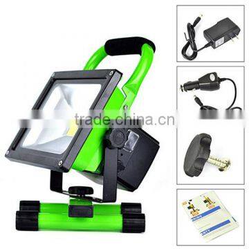 Manufacturer Supply High Brightness CE ROHS Waterproof Rechargeable LED Flood Light photo-2