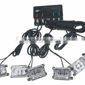 CAR LED STROBE LIGHT,DASH LIGHT (SR-LS-129-8), 1W TOP BRIGHT LINEAR LED