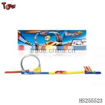 children plastic track toy electric train