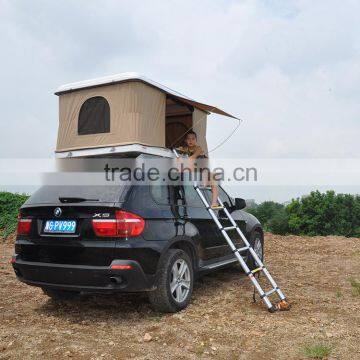 2016 hottest fiberglass car roof tent optional with Car side awning or mosquito net