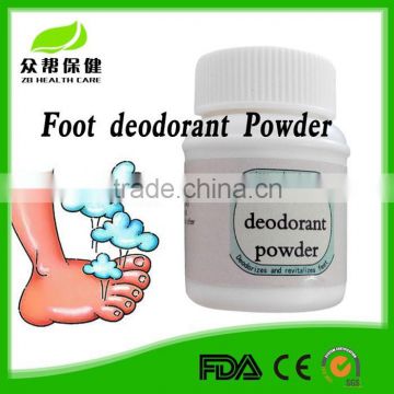 OEM natural herbal health foot odor powder for deodorant