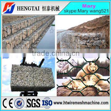 Automatic gabion mesh machine Hexagonal wire netting machine