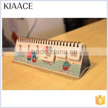 Art design wholesale custom printing paper paper calendar notebook