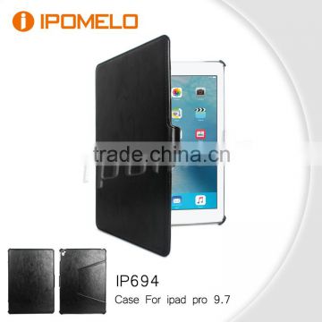 Heat setting New pro 2016 ultra thin Leather case for ipad pro 9.7 tablet cover