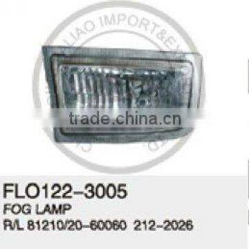 AUTO FOG LAMP FOR TOYOTA3400 OEM NO. 81210/20-60060 212-2026