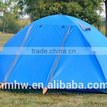 1-2 person double layer aluminum pole camping tent