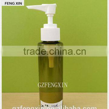 Personal Care Screen Printing Cylinderical Flat Shoulder 150ml Plastic Bottle With Pump Sprayer Sealing Type Cap photo-2