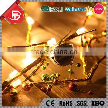 TZFEITIAN Warm White Color Fruits Christmas Bells Festoon String Lights photo-3