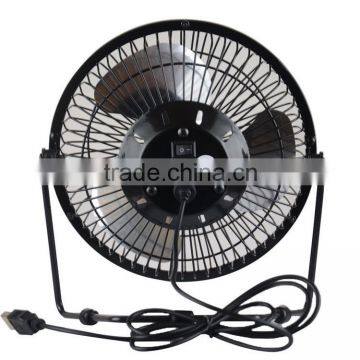 High Quality Cooling Super Mute Metal Mini Usb Fan for Laptop Notebook With Key Switch photo-2
