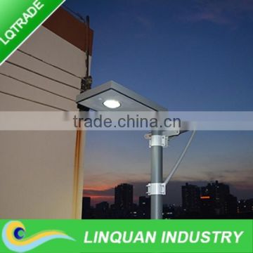 8W LED integrated solar garden lighting