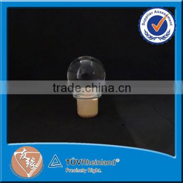 wholesale clear glass bottle stoppers