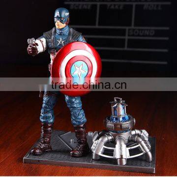 Marvel action figures of Captain America action figures/ high quality Captain America pvc prototype figures