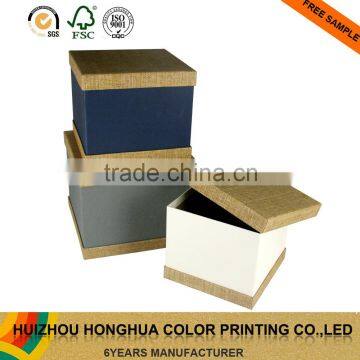 Fancy Paper Box Square Cardboard Box Storage Box Packaging Box Design