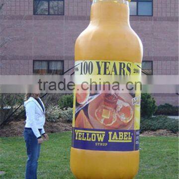 Large inflatable juice cup for Advertising