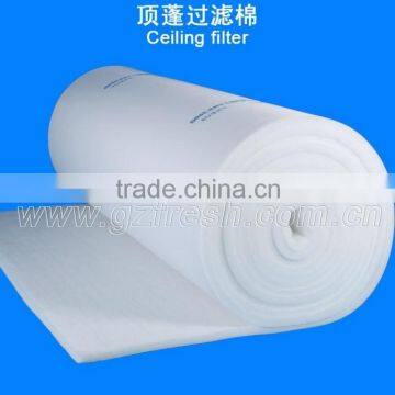 F5/EU5 Polyester ceiling filter material/spray booth roof filters media China