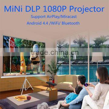 Dragonbest Wholesale 1080P Smart Mini Projector 2016 Support 4K Made in China