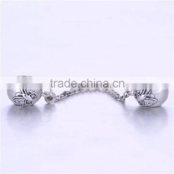 Fashionable Butterfly Pattern Design 925 Sterling Silver Charms Bracelet photo-2