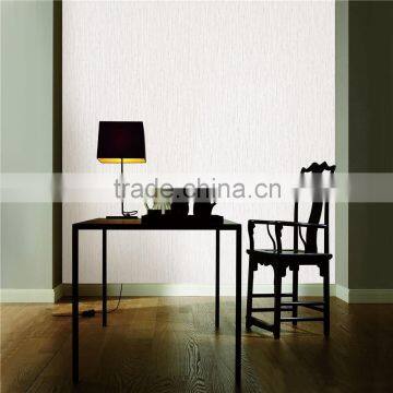 eco-friendly solid white grass cloth wallpaper from famous manufacturer