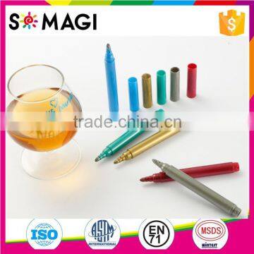 Vibrant Colors OEM Package Available Vino Marker Wine Marker Pen